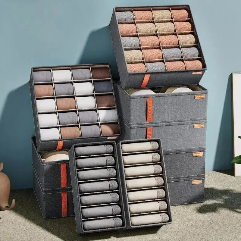 Drawer Organizer Set – Multi-Cell Closet Storage System