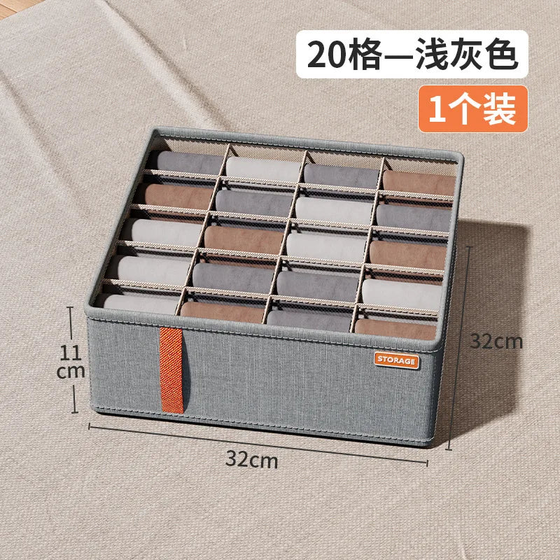 Drawer Organizer Set – Multi-Cell Closet Storage System