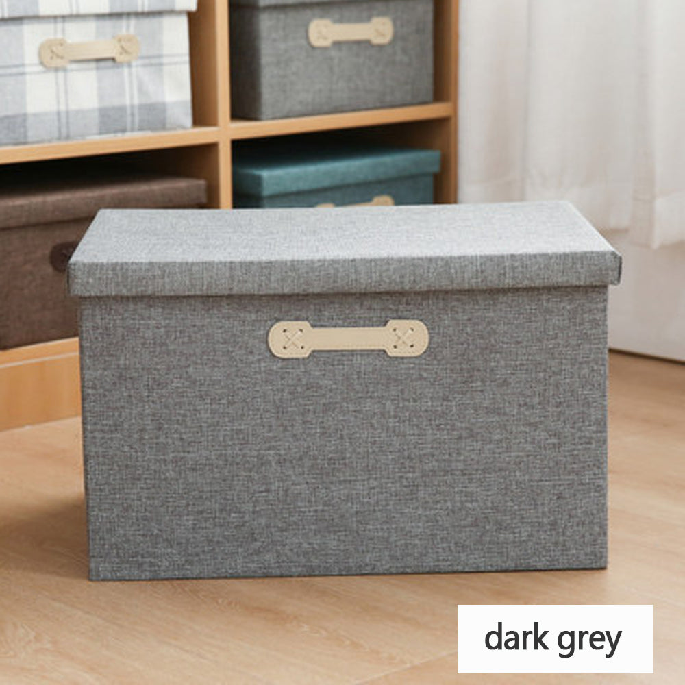 Foldable Fabric Storage Basket – Multi-Purpose Organizer
