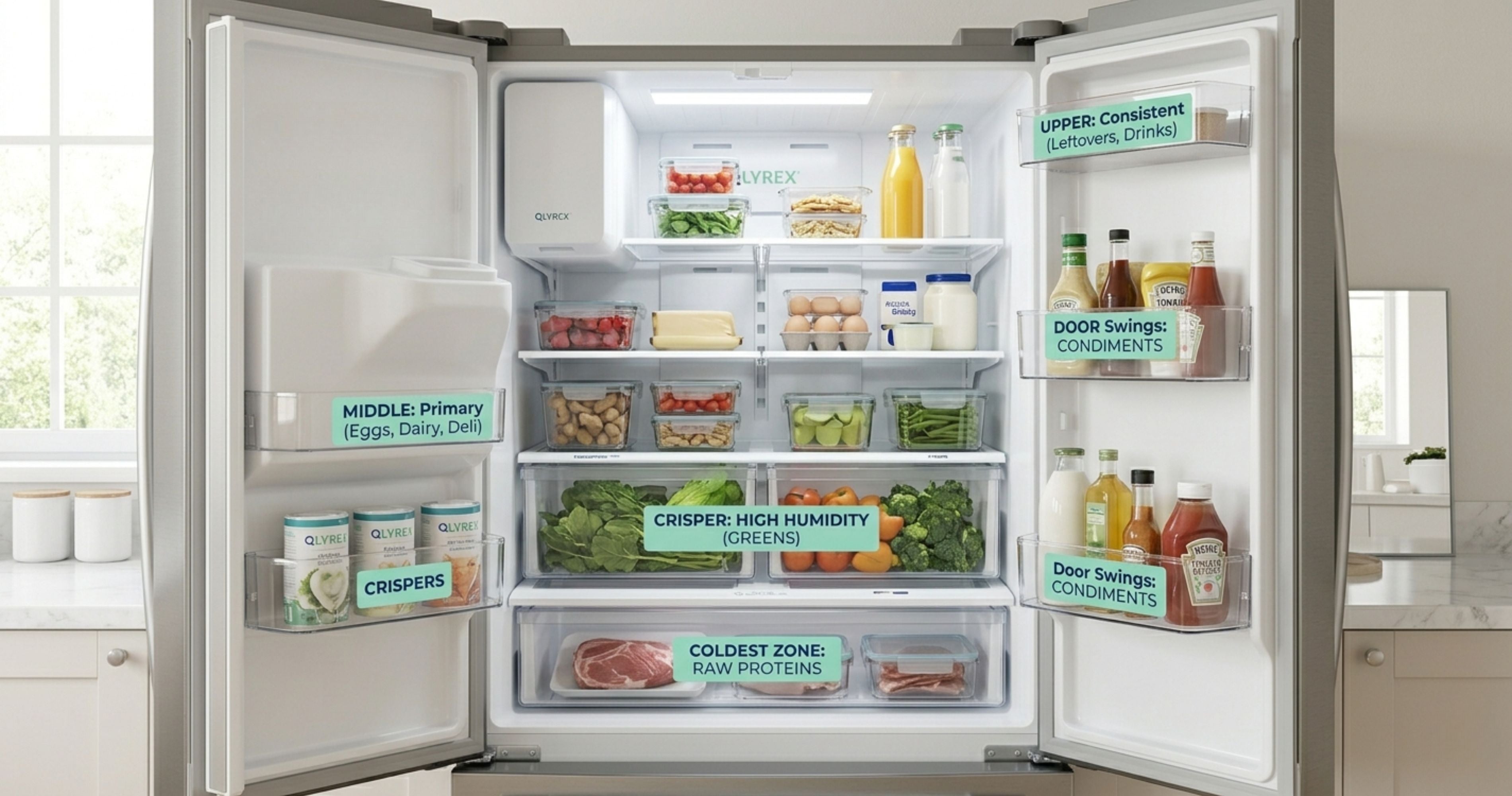 Fridge Mapping: The Science of Keeping Food Fresh