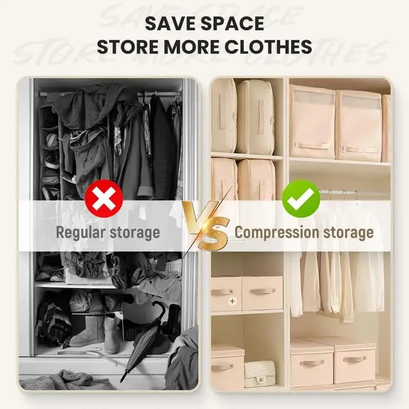 Large Capacity Compression Storage Bags (4-Pack)