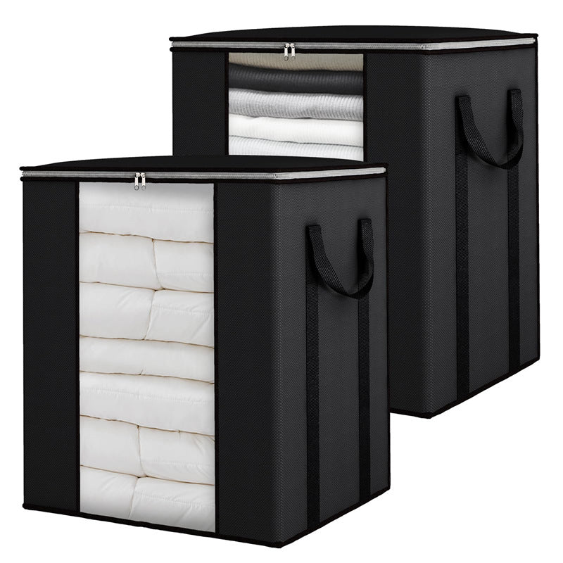 4-Pack Large Capacity Storage Bags – Heavy Duty Moving & Closet Organizer