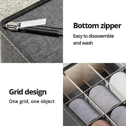 Drawer Organizer Set – Multi-Cell Closet Storage System