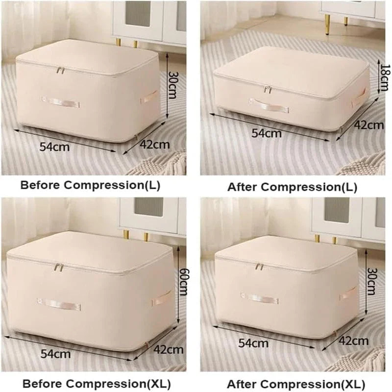 Large Capacity Compression Storage Bags (4-Pack)