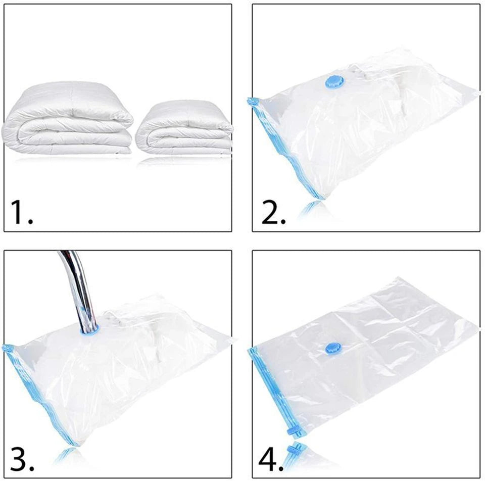Vacuum Storage Bags – Space-Saving Compression Storage Solution