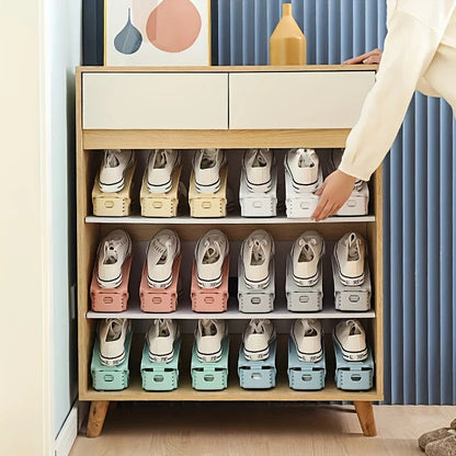 Adjustable Shoe Slot Organizer – Space-Saving Shoe Storage Solution