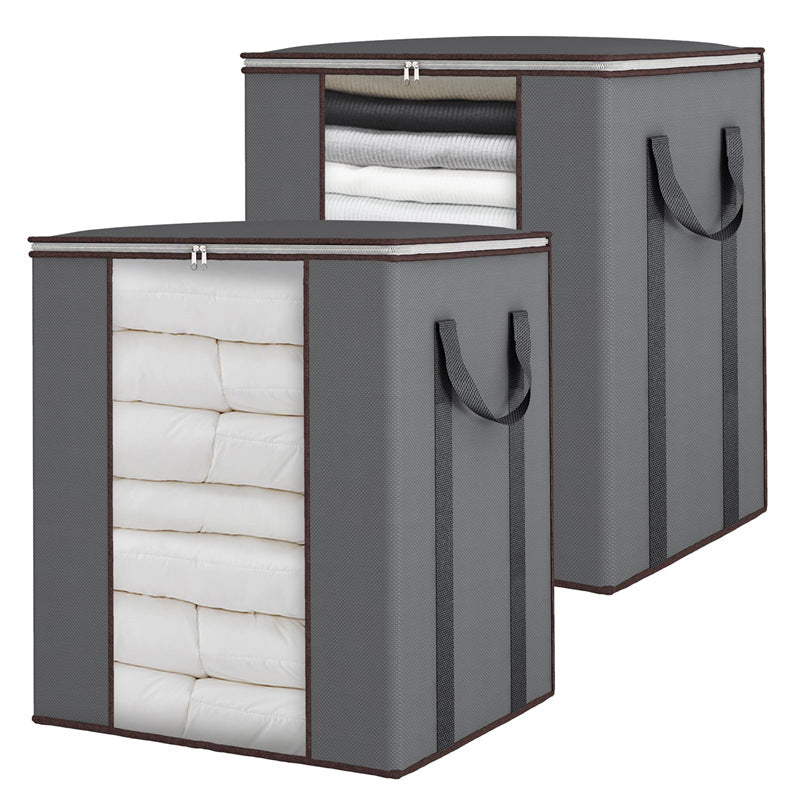 4-Pack Large Capacity Storage Bags – Heavy Duty Moving & Closet Organizer