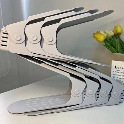 Adjustable Shoe Slot Organizer – Space-Saving Shoe Storage Solution